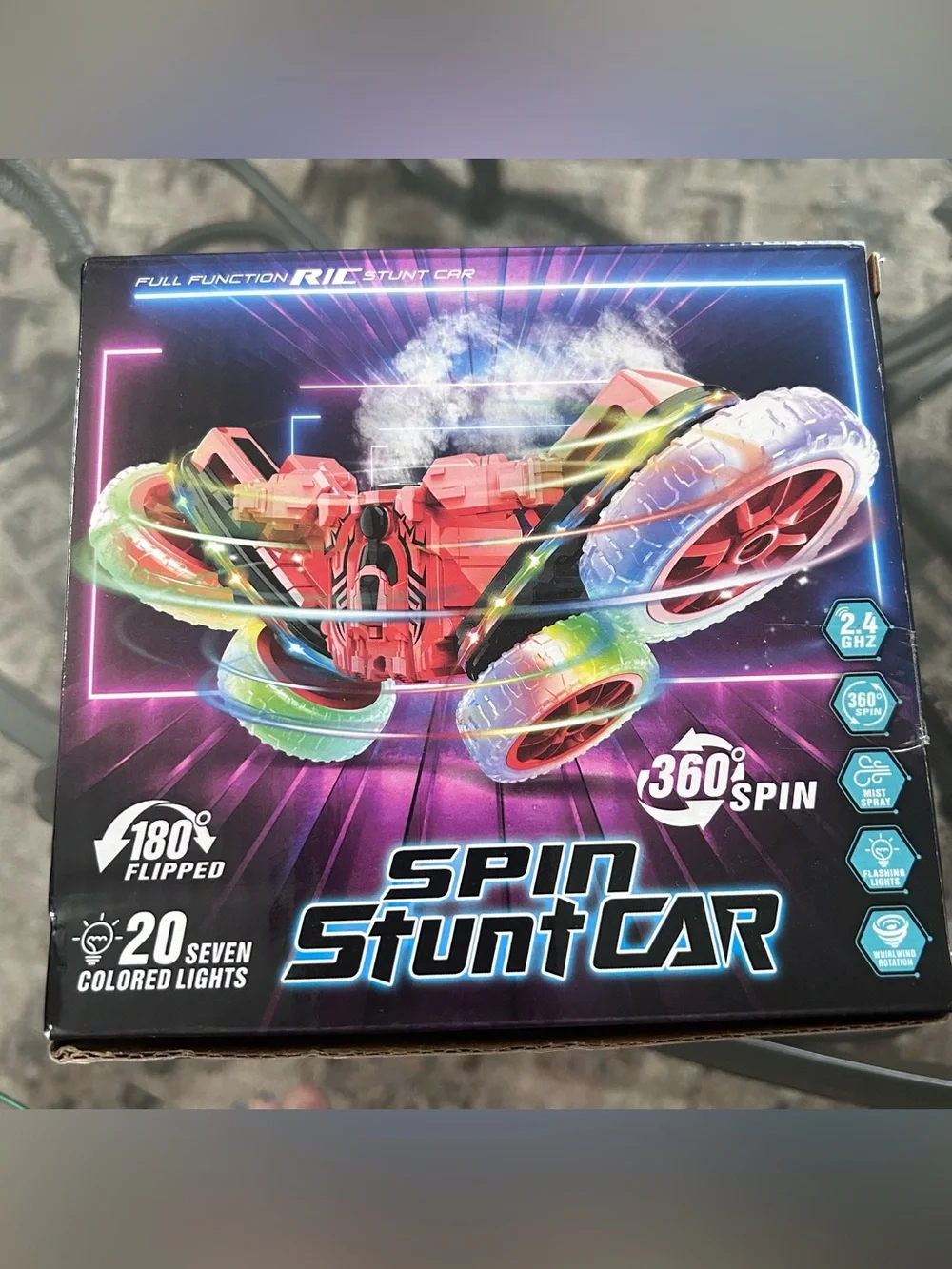 Vardem Spin Stunt Car - Green